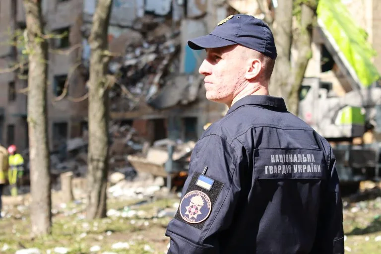 Протидиверсійний резерв 25 БрОГП на місці події