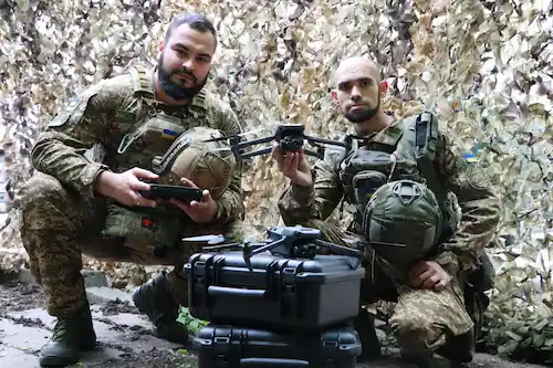 Бійці взводу «Сповідь» на позиціях